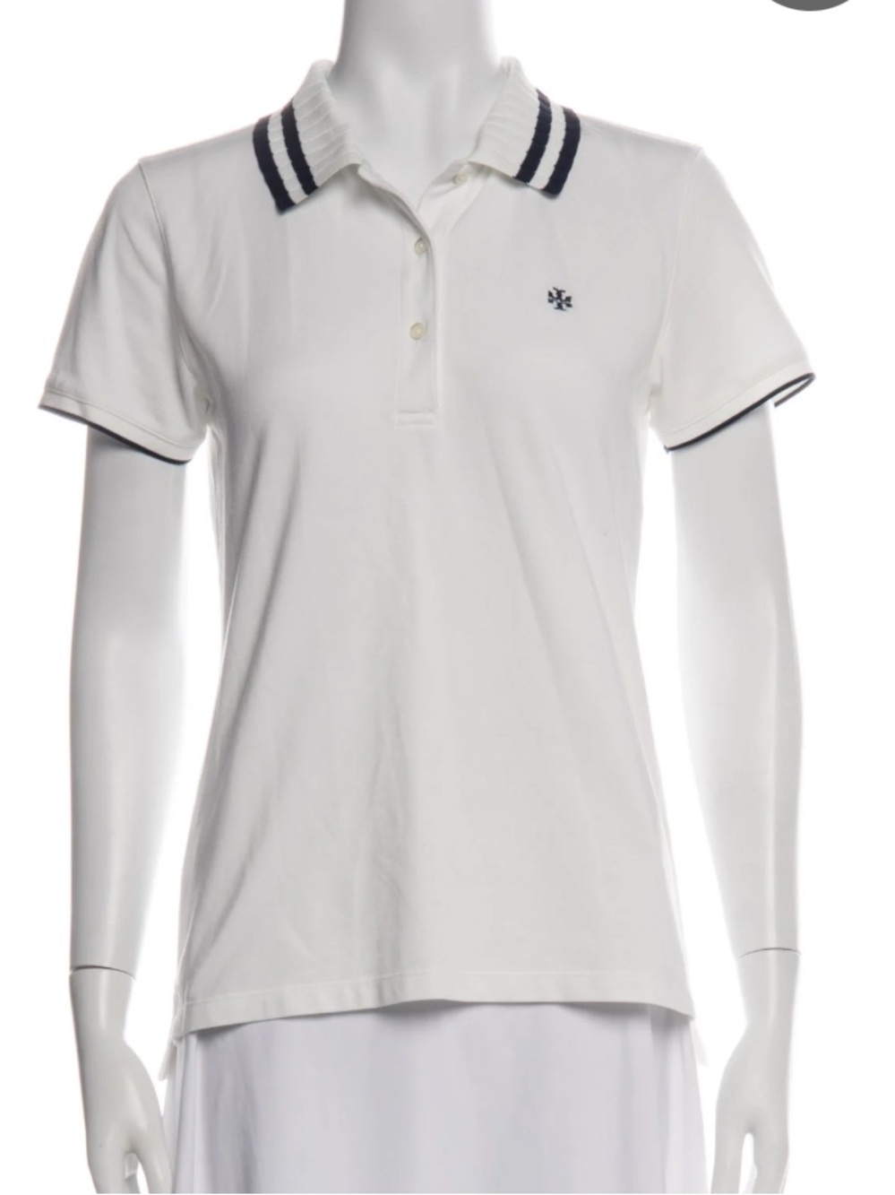 TORY BURCH TORY SPORT SHORT SLEEVE POLO MEDIUM EXC CONDITION.
MSRP$190